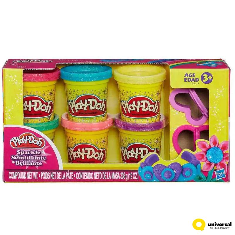 PLAYDOH PLASTELIN SJAJNI  6/1 5417 