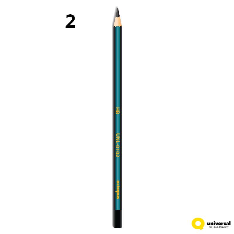 OLOVKA GRAFITNA HB 1/1 OCTOPUS UNL-0102 