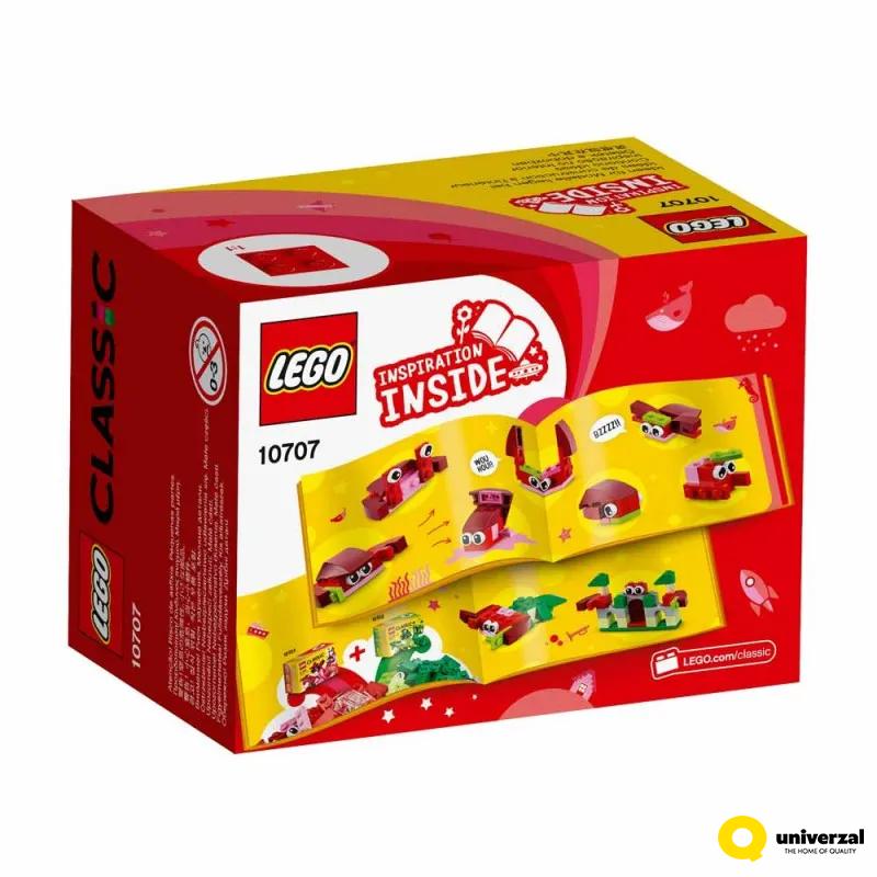 KOCKE LEGO CLASSIC RED CREATIVITY BOX 10707 