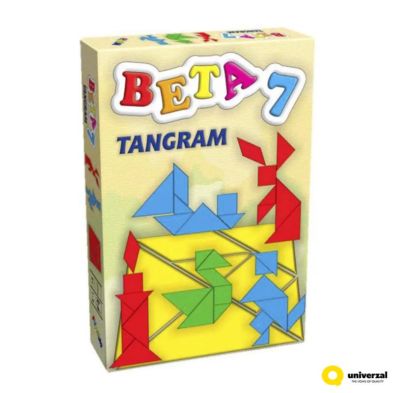 BETA 7 TANGRAM DRUŠTVENA IGRA NOVA PIKOM 