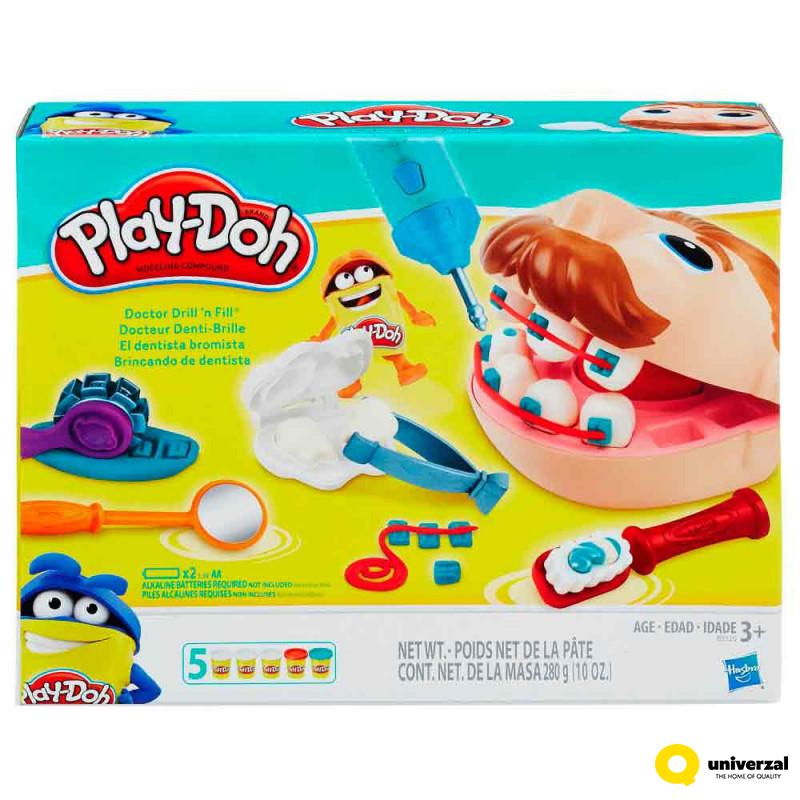 PLAYDOH PLASTELIN SET ZUBAR B5520 
