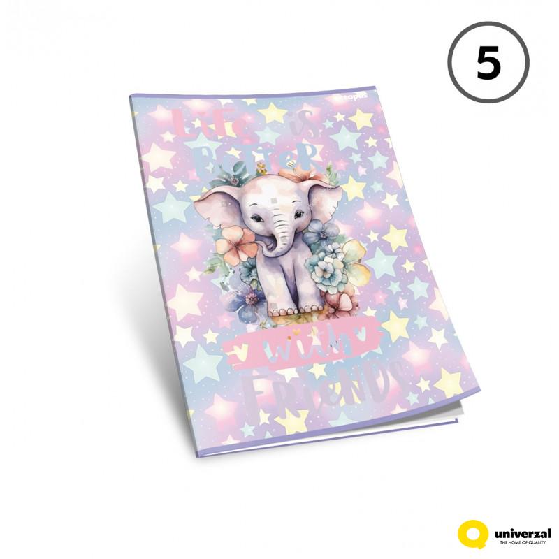 SVESKA A5 LATAJN 50L KLASIKA 70g OCTOPUS UNL-0815 