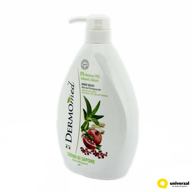 SAPUN TEČNI PUMPICA 1000ML DERMOMED ALOE&MELOGRANO 