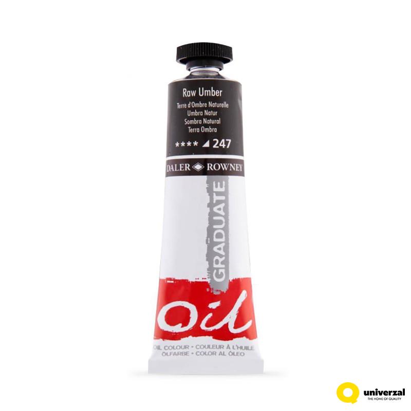 BOJA ULJANA 38ML RAW UMBER 117038247 GRADUATE 