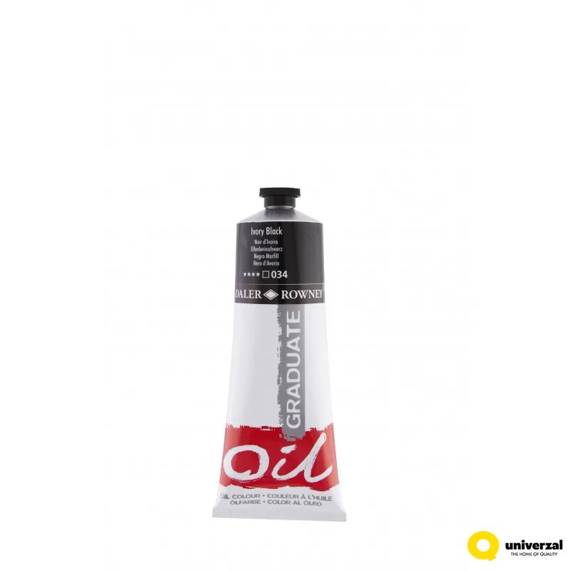 BOJA ULJANA 200ML IVORY BLACK 117200034 GRADUATE 