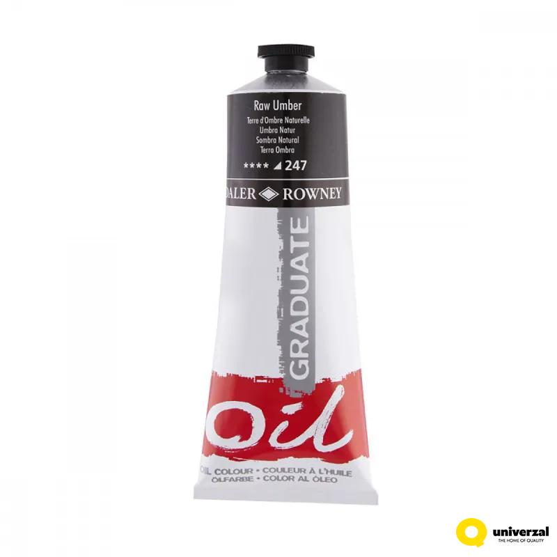 BOJA ULJANA 200ML UMBER RAW 117200247 GRADUATE 