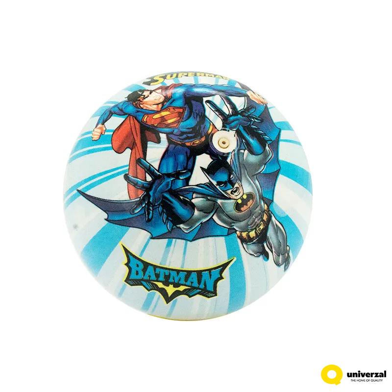 LOPTA PVC SUPERMAN-BATMAN MOTIV 12cm WB-BS001 