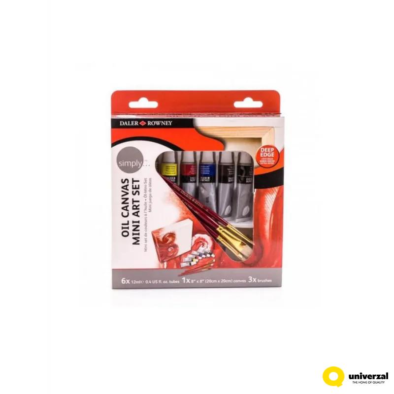 BOJA ULJANA MINI ART SET 118500900 SIMPLY 