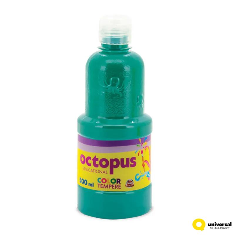 TEMPERA 500ml ZELENA OCTOPUS UNL-1131 