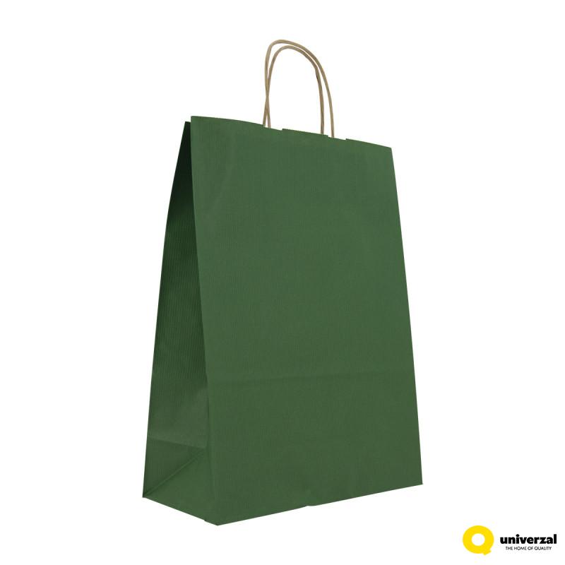 KESA UKRASNA MEDIUM 33x26x12cm ZELENA TAMNO UNL-1166 