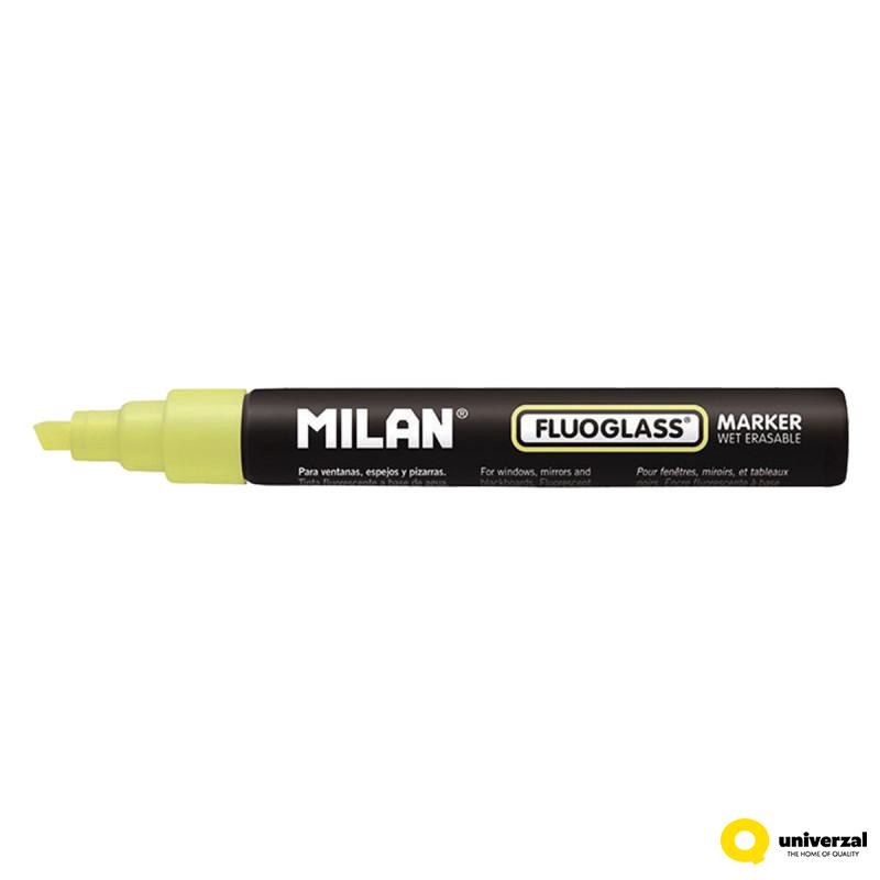 MARKER ZA STAKLO MILAN ŽUTI FLUOGLASS 2-4mm 591292012 