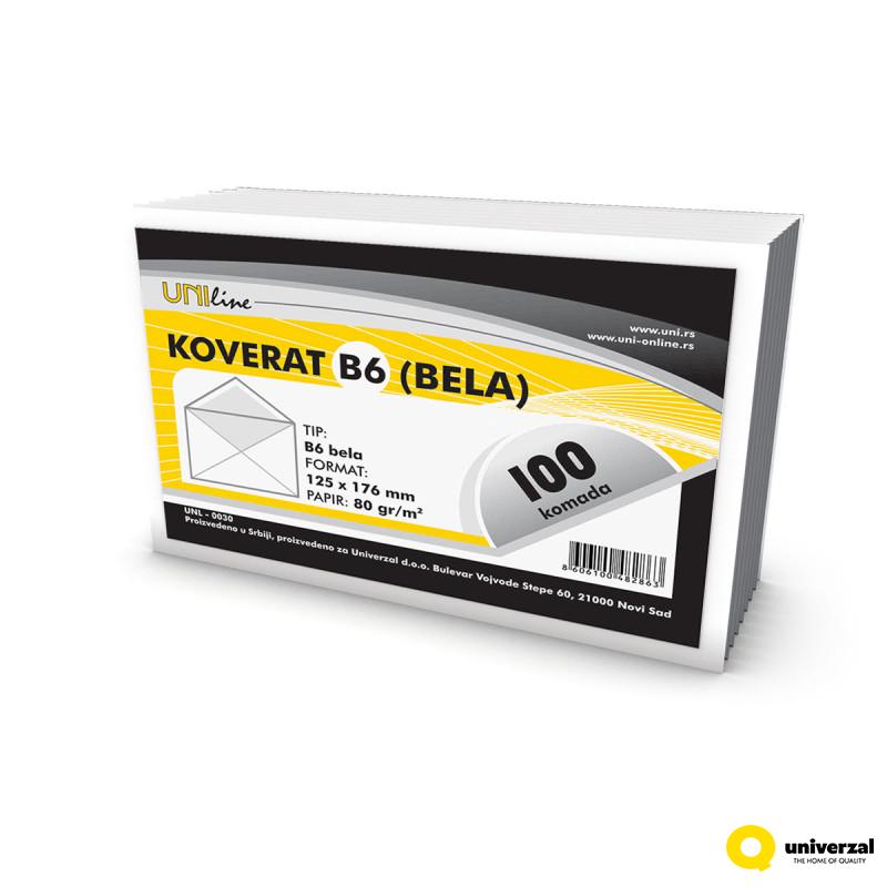 KOVERAT B-6-BB BELI 100/1 UNL-0030 