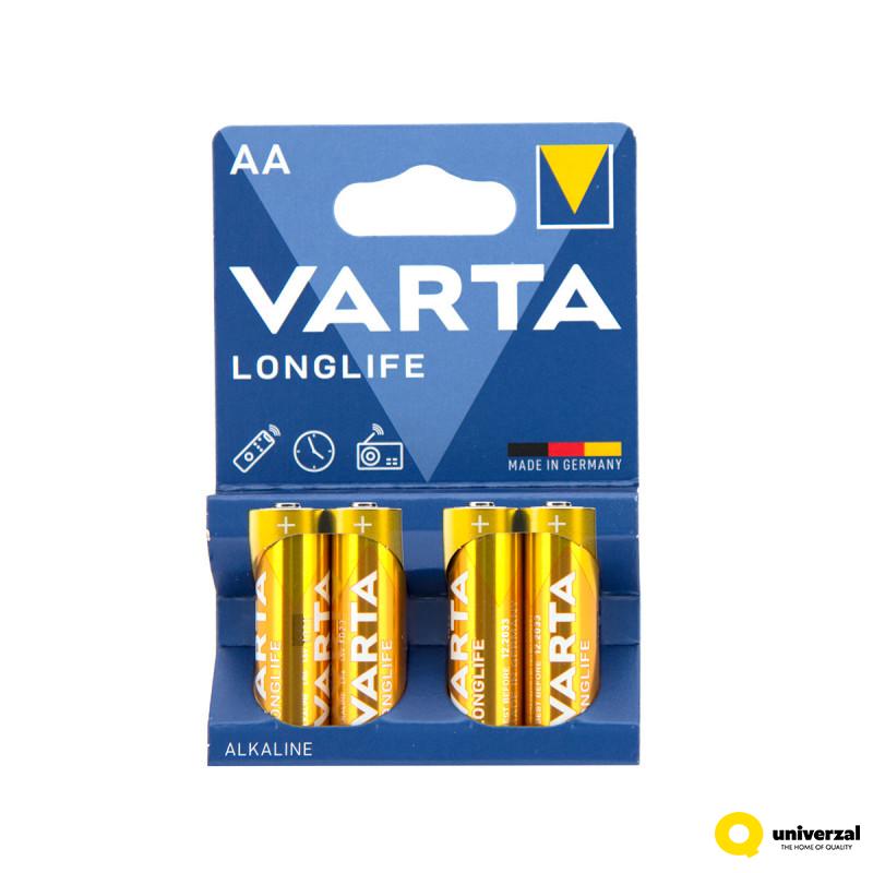 BATERIJE VARTA 4/1 LR6 1.5V ALKALNA LONGLIFE 