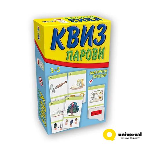 KVIZ PAROVI DRUŠTVENA IGRA NOVA PIKOM 