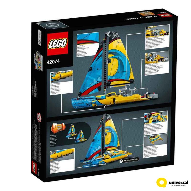 KOCKE LEGO TECNIV RACKING YACHT LE42074 