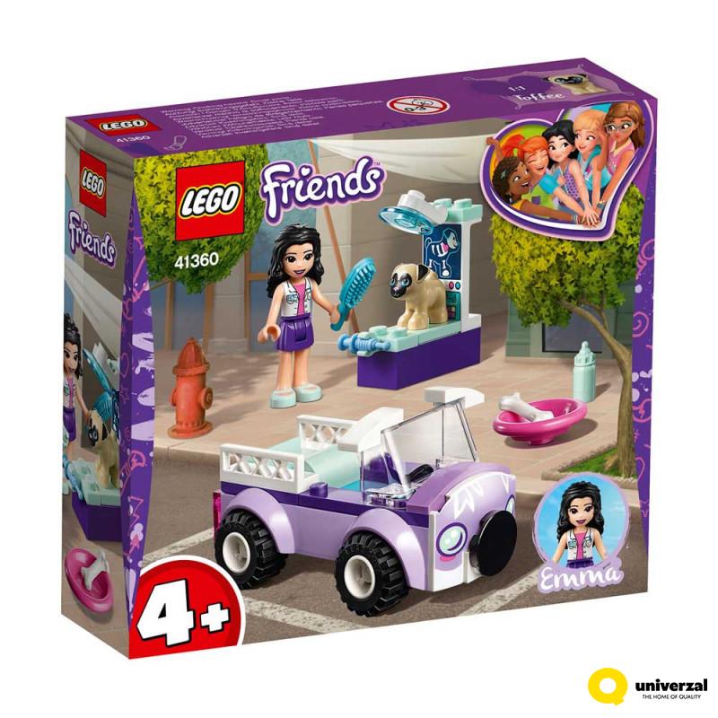 KOCKE LEGO FRIENDS EMMAS MOBILE VET CLINC LE41360 