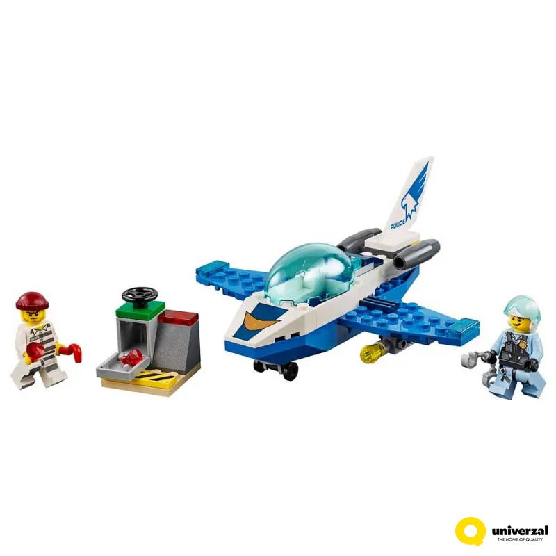 KOCKE LEGO  CITY SKY POLICE JET PATROL LE60206 