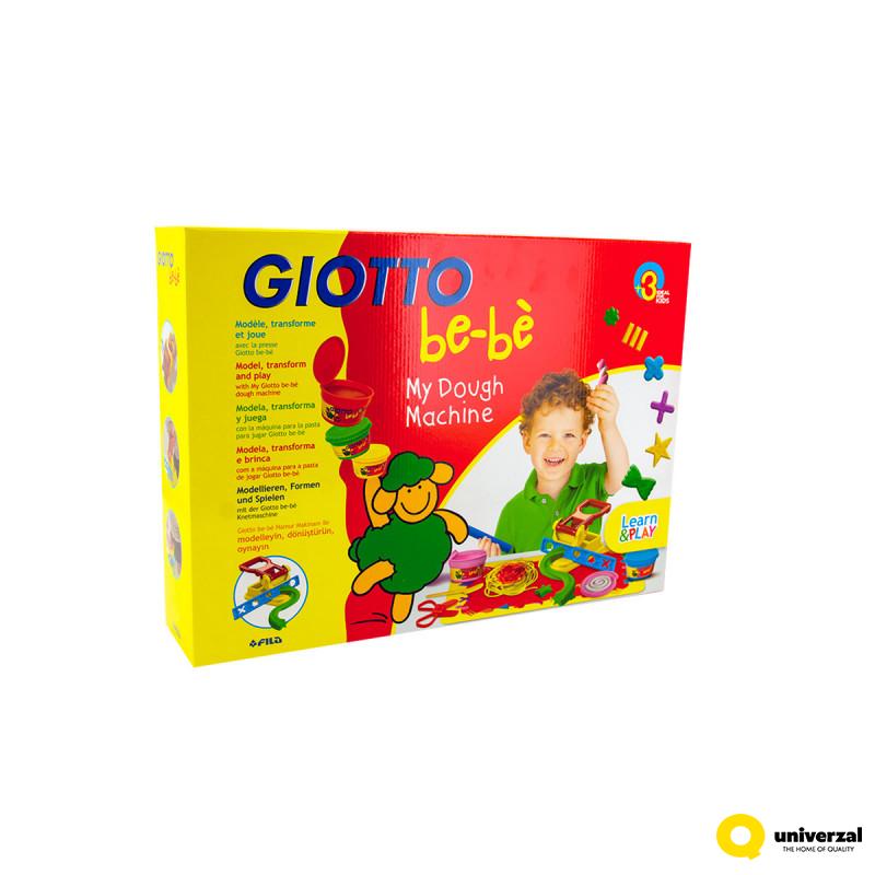 GIOTTO BE-BE SET MAŠINA I MASA ZA MODELOVANJE 5x100g 4659 