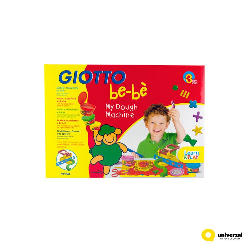 GIOTTO BE-BE SET MAŠINA I MASA ZA MODELOVANJE 5x100g 4659 