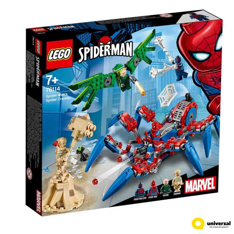 KOCKE LEGO SUPER HEROES SPIDER MAN S SPIDER 76114 Univerzal