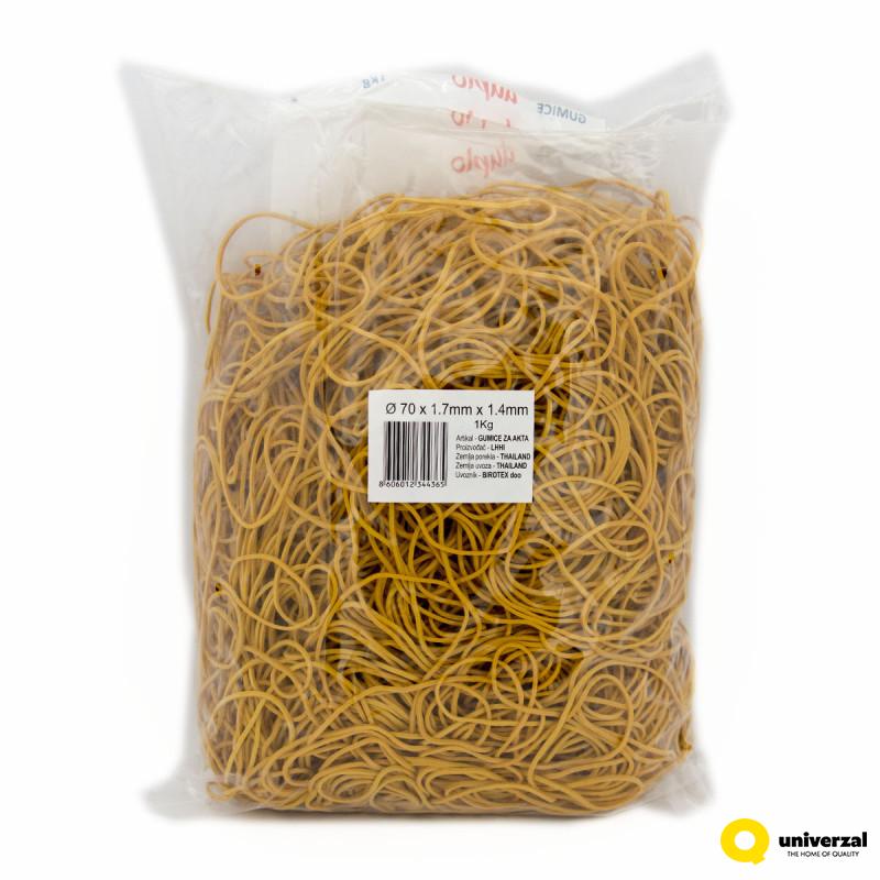GUMICE ZA AKTA 1kg 70mmX1.7mm 