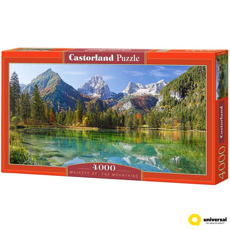 PUZZLE 4000 DELOVA C-400065-2 MAJESTY OF THE MOUNTAINS CASTORLAND 