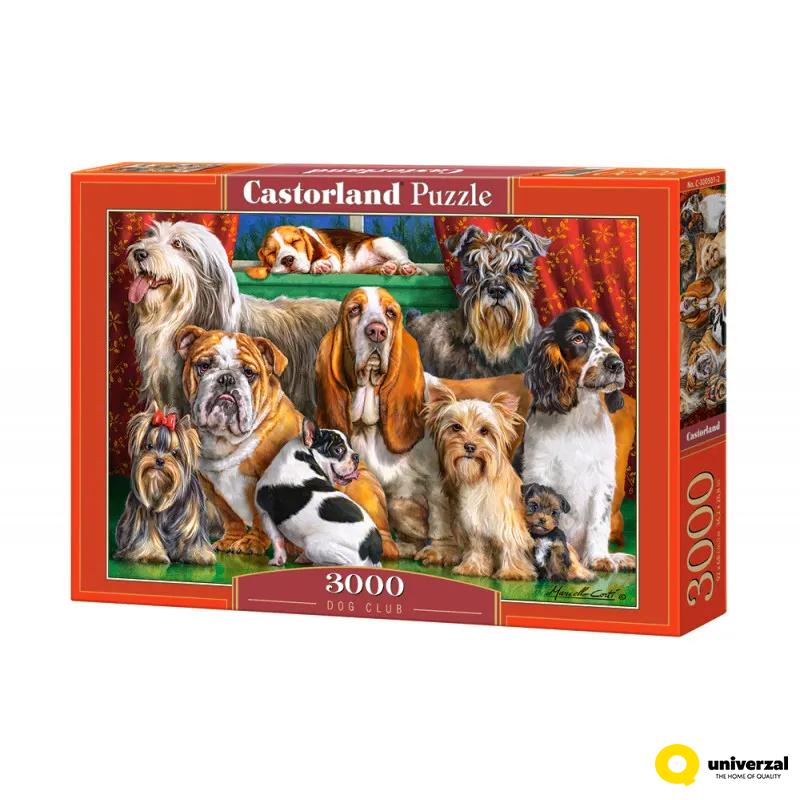 PUZZLE 3000 DELOVA C-300501-2 DOG CLUB CASTORLAND 