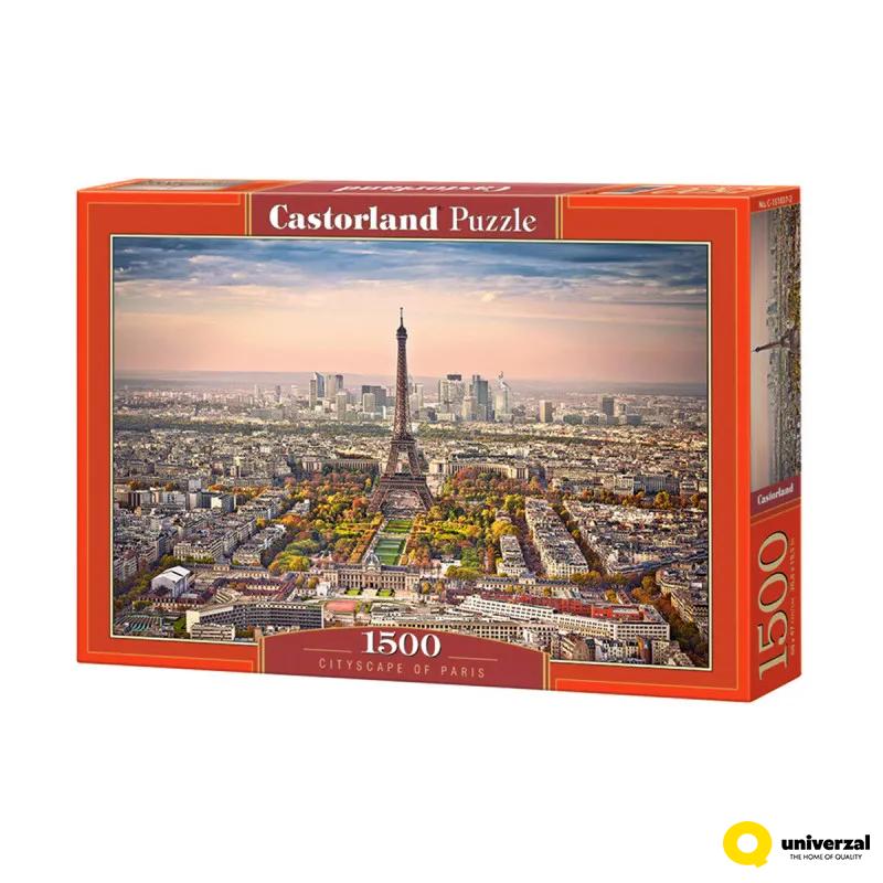 PUZZLE 1500 DELOVA C-151837-2 CITYSCAPE OF PARIS CASTORLAND 