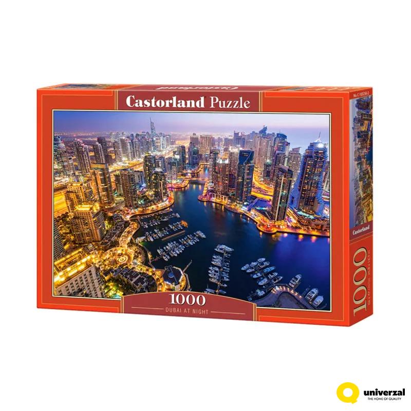 PUZZLE 1000 DELOVA C-103256-2 DUBAI AT NIGHT CASTORLAND 