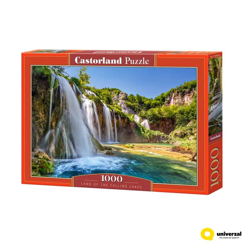 PUZZLE 1000 DELOVA C-104185-2 LAND OF THE FALLING LAKES CASTORLAND 