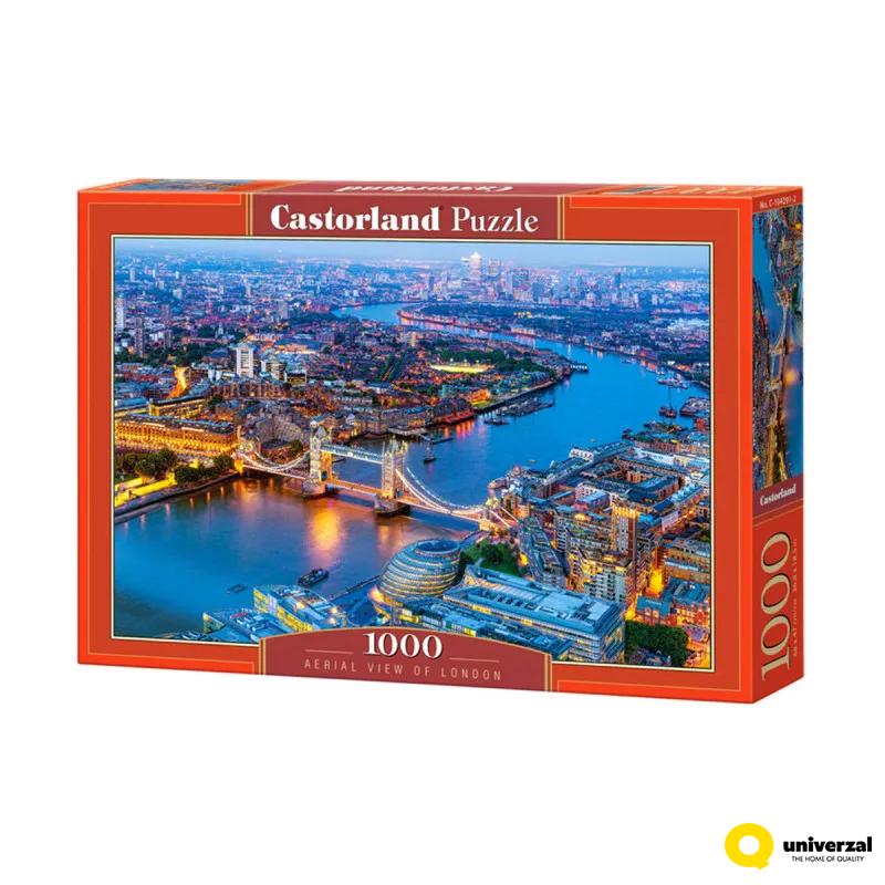 PUZZLE 1000 DELOVA C-104291-2 AERIAL VIEW OF LONDON CASTORLAND 