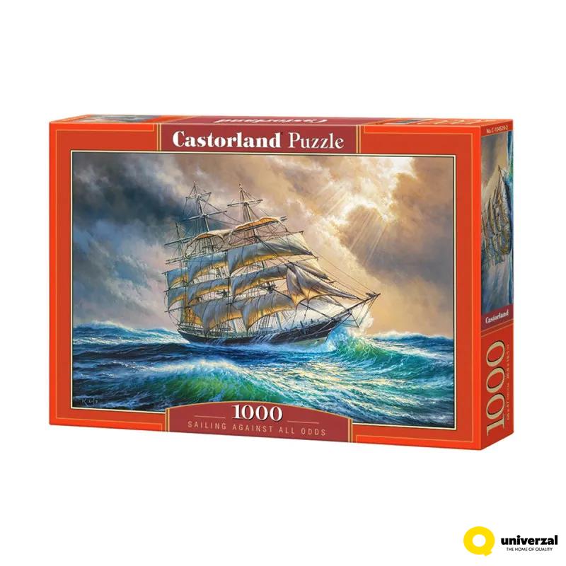 PUZZLE 1000 DELOVA C-104529-2 SAILING AGAINST ALL ODDS CASTORLAND 