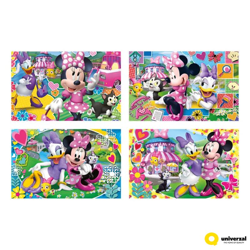 PUZZLE 2X20 + 2X60 MINNIE CL07615 