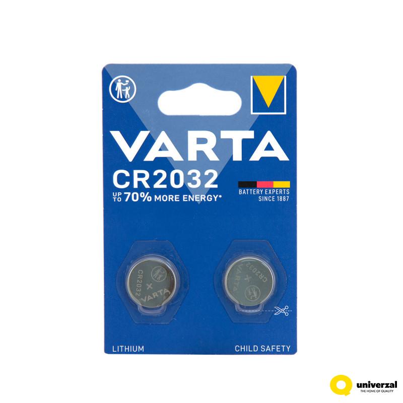 BATERIJE VARTA CR2032 2/1 3V BLISTER 