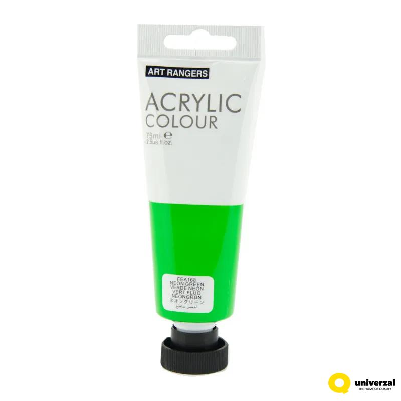 BOJA AKRILNA 75ML GREEN NEON FEA168  ART RANGER 