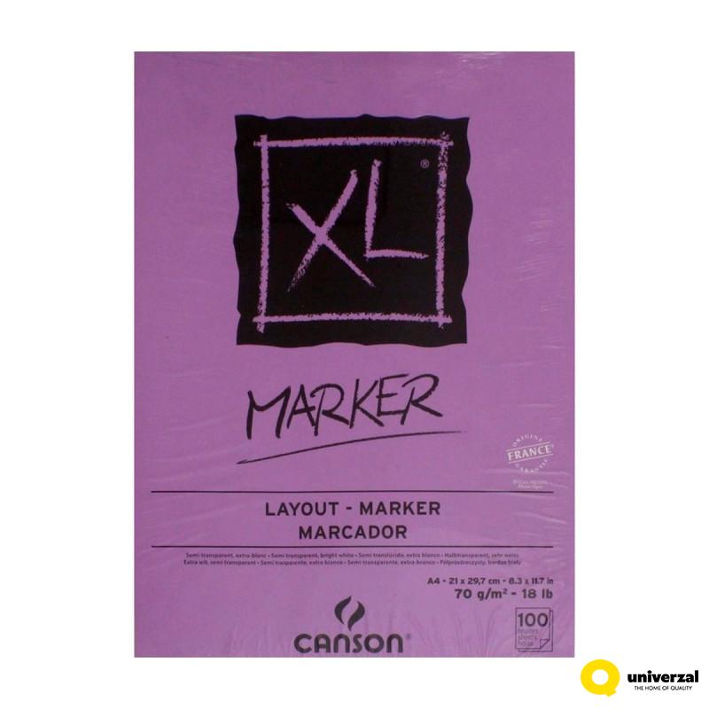 BLOK A4 70g 100 LISTA XL MARKER CANSON 200297236 