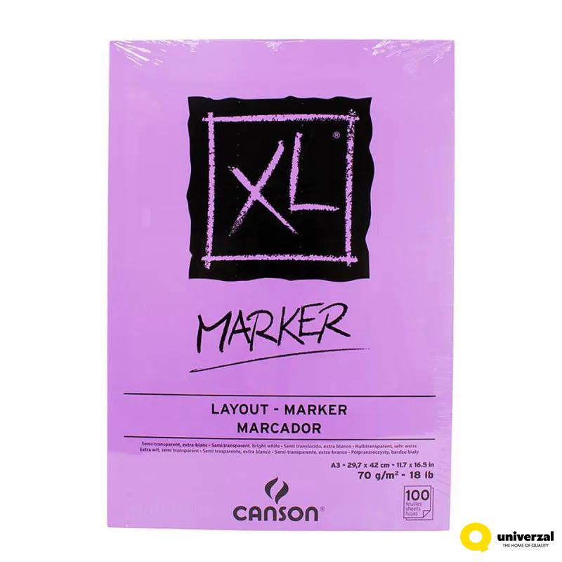 BLOK A3 70g 100 LISTA XL MARKER CANSON 200297237 