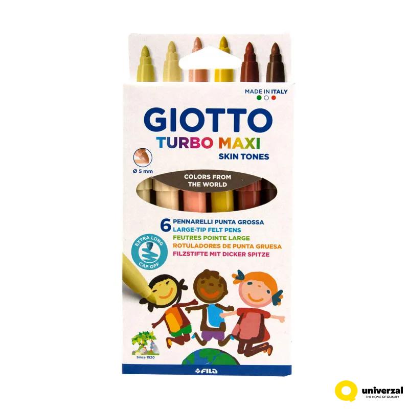 FLOMASTER 6/1 GIOTTO TURBO MAXI SKINTONES 527000 