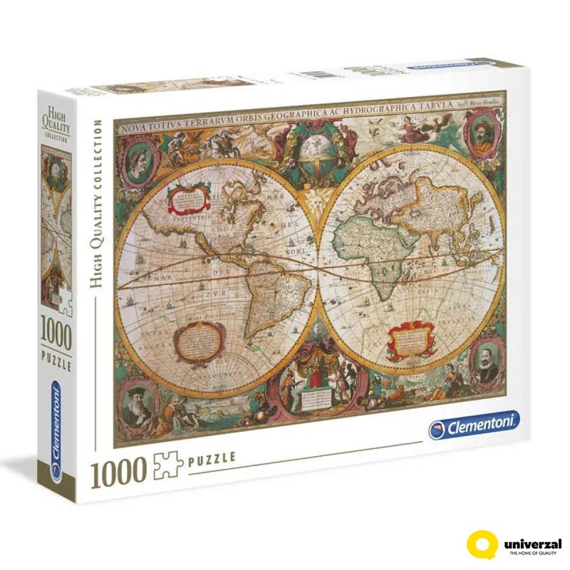 PUZZLE 1000 OLD MAP CL31229 