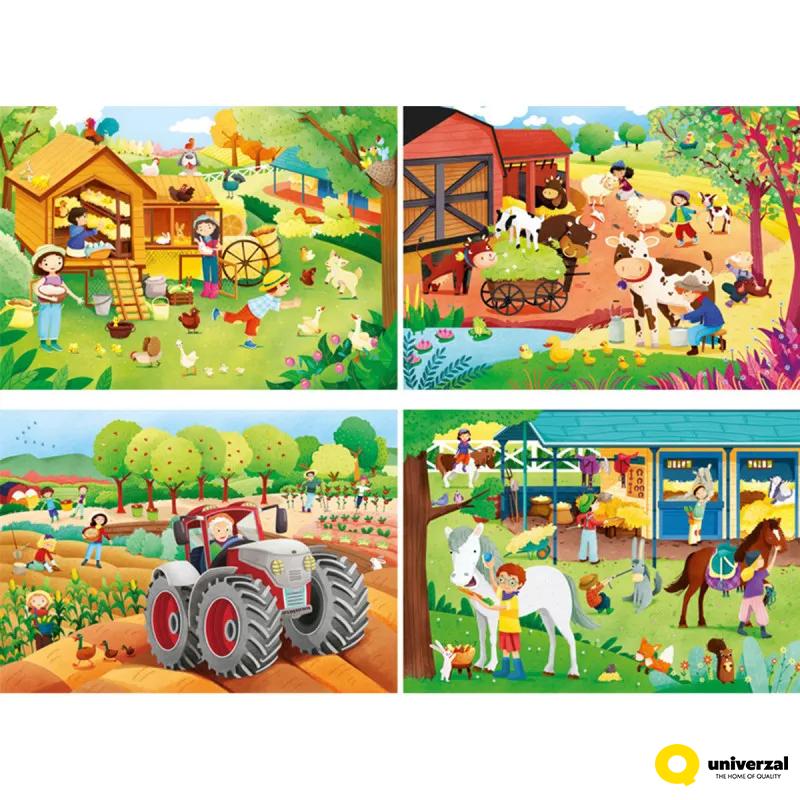 PUZZLE 2X20+2X60 THE FARM CL21304 