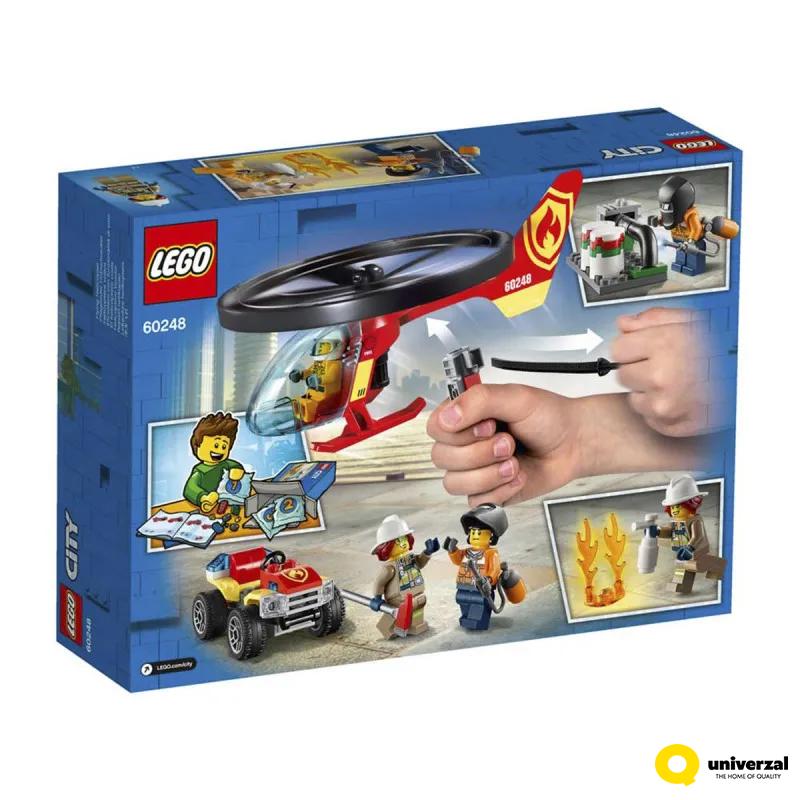 KOCKE LEGO CITY FIRE HELICOPTER RESPONSE LE60248 