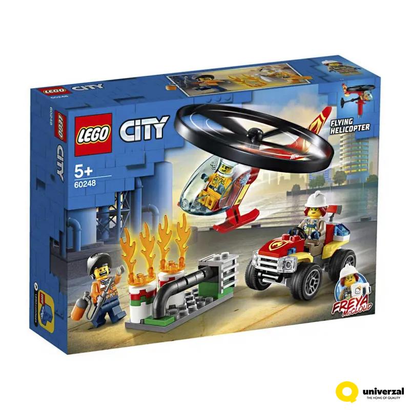 KOCKE LEGO CITY FIRE HELICOPTER RESPONSE LE60248 