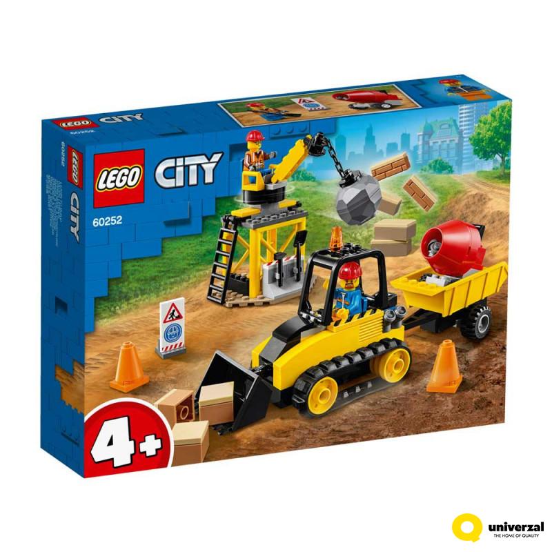 KOCKE LEGO CITY CONSTRUCTION BULLDOZER LE60252 