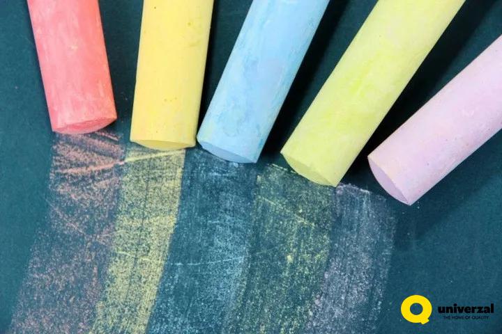 KREDA 12/1 U BOJI BEST DUSTLESS CHALK 