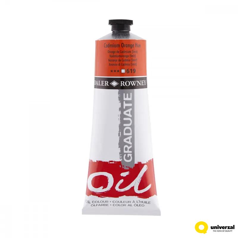 BOJA ULJANA 200ML NARANDŽASTA CADMIUM 117200619 GRADUATE 
