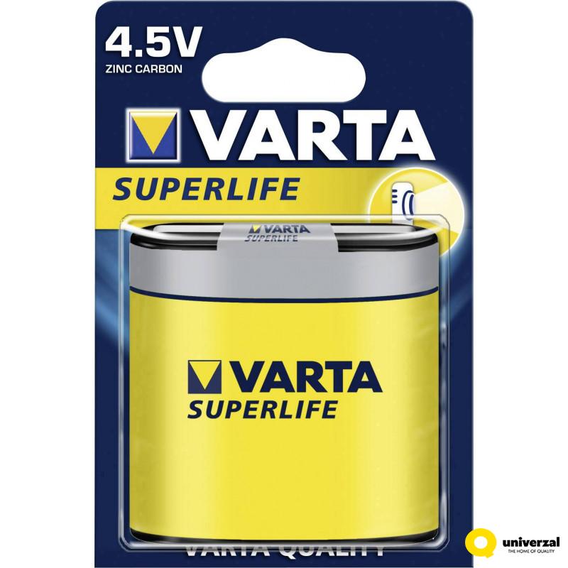 BATERIJE VARTA 3R12 4.5V SUPERLIFE CINK-CARBON 