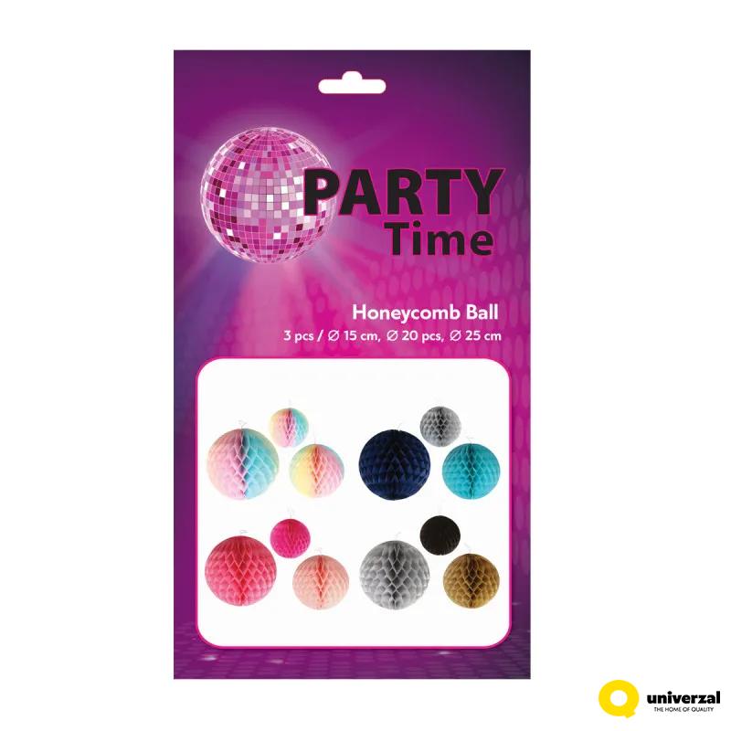 PARTY HONEYCOMB BALL 3/1 PINK UNL-1379 