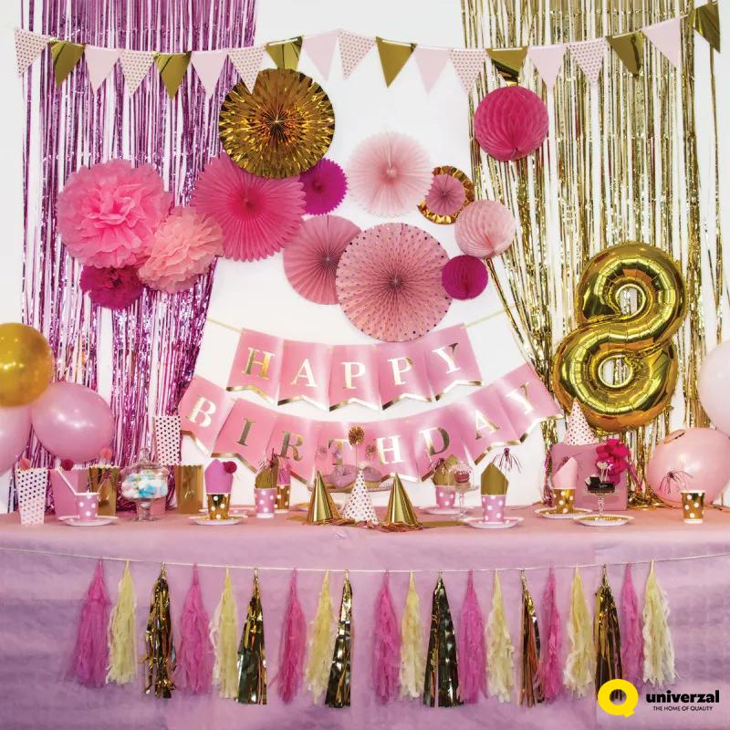 PARTY HONEYCOMB BALL 3/1 PINK UNL-1379 