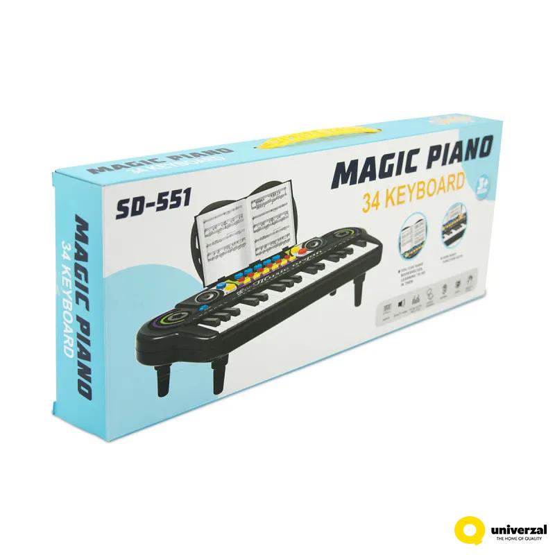 SINTISAJZER U KUTIJI MAGIC PIANO SD-551 