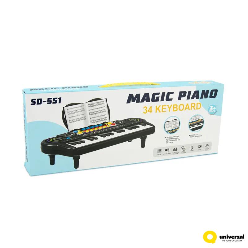 SINTISAJZER U KUTIJI MAGIC PIANO SD-551 